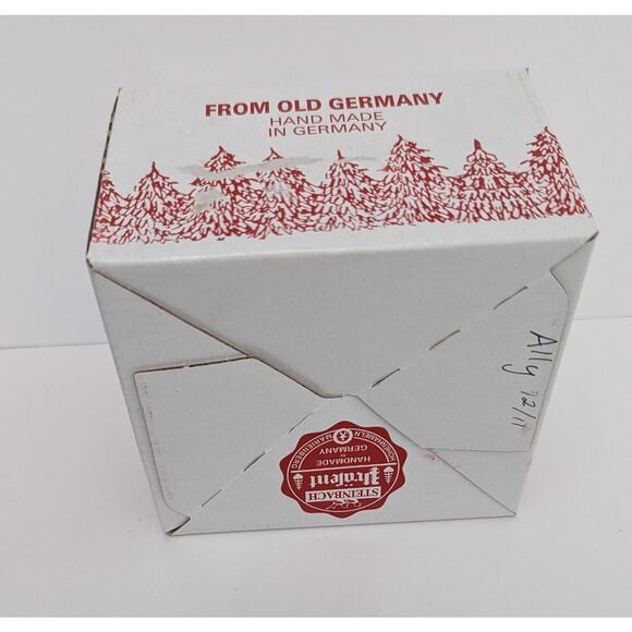 Vintage Steinbach Painter w/ Artist Palette Wooden German 3" Christmas Ornament - Picture 5 of 5